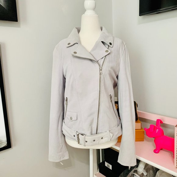 UGG AUSTRALIA SUEDE MOTO JACKET